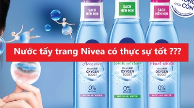 Review nước tẩy trang Nivea liệu có thực sự ngon bổ rẻ