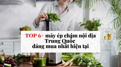 TOP 6+ máy ép chậm nội địa Trung Quốc đáng mua nhất hiện tại