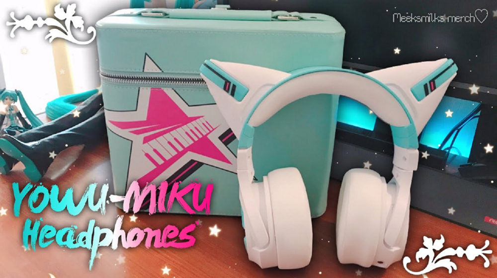 Review tai nghe mèo Hatsune Miku Misthy đang dùng có gì đặc biệt