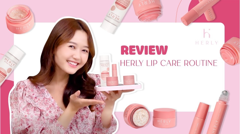 Review bộ dưỡng môi Herly có tốt không? Giá bao nhiêu?