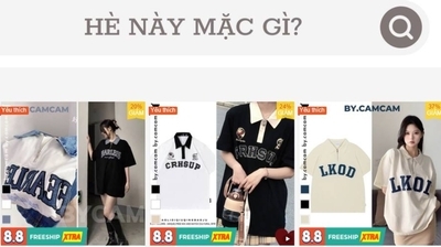 Deal sốc tại thời trang Cam Store