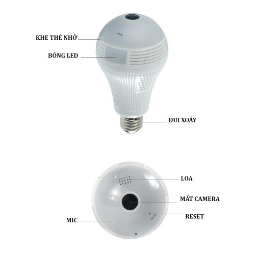 Camera Giám Sát Bóng Đèn ICSee