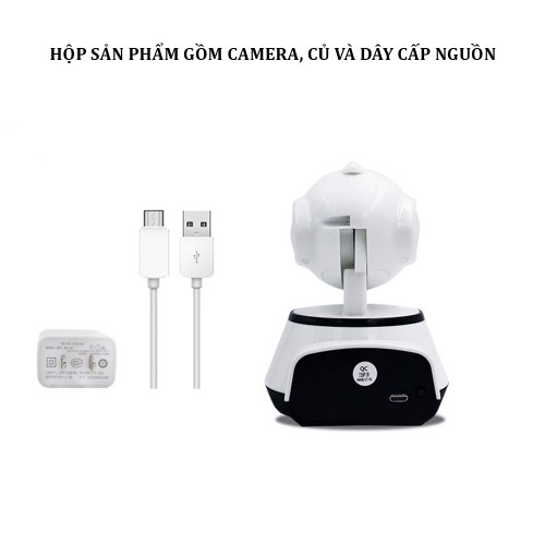 Camera WIFI 2 Ăng-ten Ngầm V380