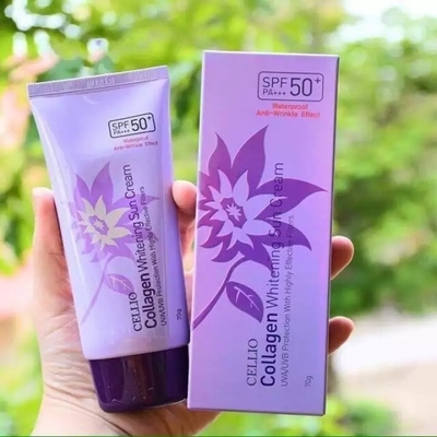 Kem chống nắng Cellio Collagen