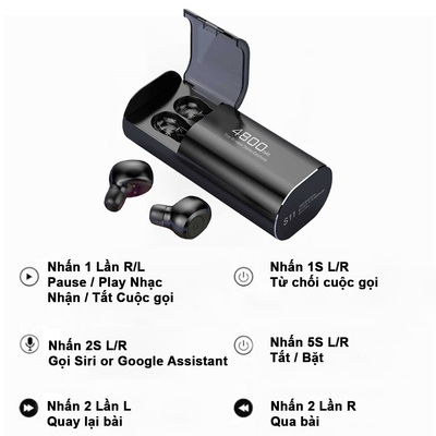 Tai nghe TWS không dây Bluetooth Amoi S11