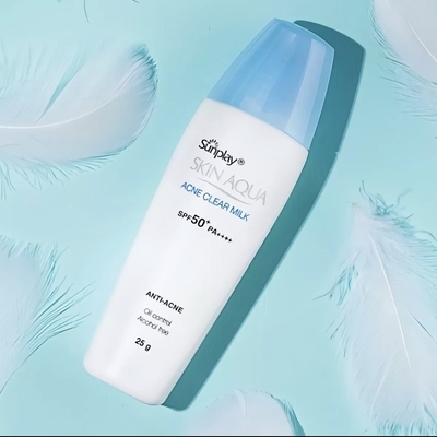 Kem chống nắng Skin Aqua Acne Clear Milk