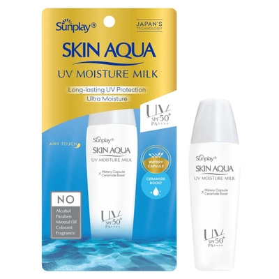 Kem chống nắng Skin Aqua UV Moisture Milk