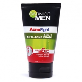 Sữa rửa mặt Garnier Men Acno Fight 6 In 1 Anti Acne Foam Anti Pimple Facewash