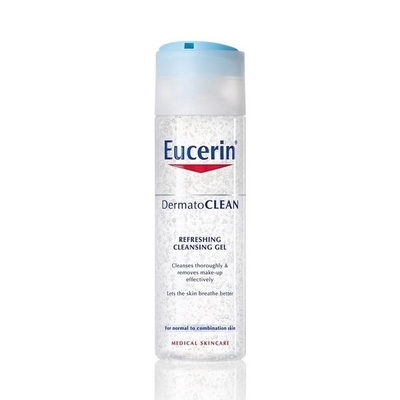 Sữa rửa mặt Eucerin Dermatoclean Refreshing