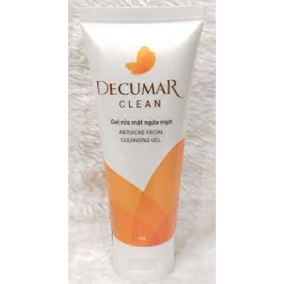 Sữa rửa mặt Decumar Clean Antiacne Facial Cleansing Gel