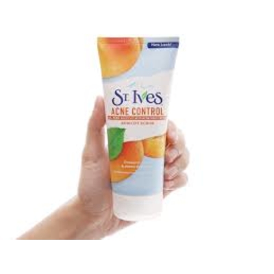 Sữa rửa mặt St.Ives Acne Control Apricot Scrub