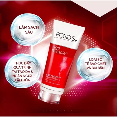 Sữa rửa mặt Pond’s Age Miracle