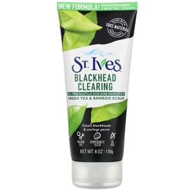 Sữa rửa mặt St.Ives Blackhead Clearing Green Tea Scrub