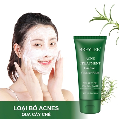 Sữa rửa mặt Breylee Acne Treatment Facial Cleanser