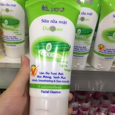 Sữa rửa mặt E100 dưa leo