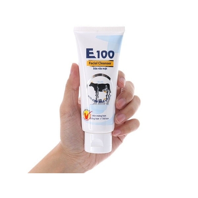 Sữa rửa mặt E100 tinh chất bò sữa