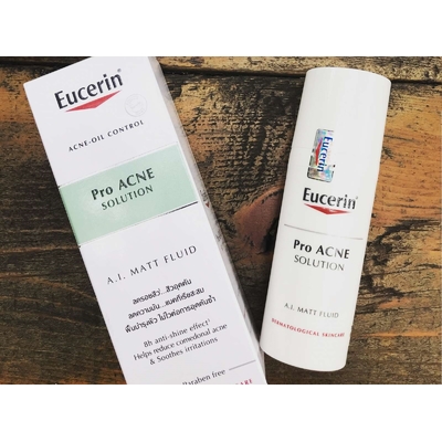 Kem dưỡng ẩm Eucerin Pro Acne Solution A.I Matt Fluid