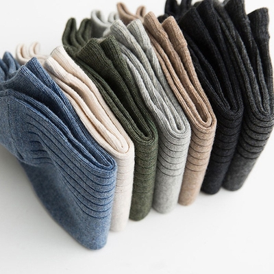 Tất nam cổ ngắn màu đơn giản thoáng mát khử mùi cực tốt