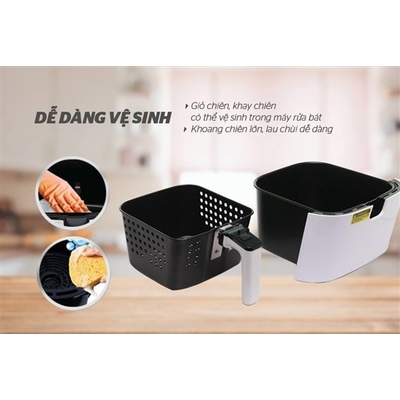 Nồi chiên không dầu Sunhouse SHD4086W