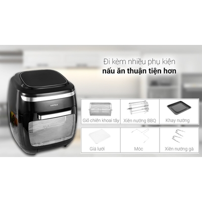 Nồi chiên không dầu Hafele AF-602A 11L
