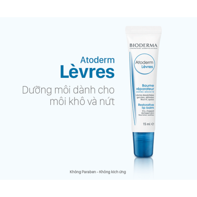 Son dưỡng Bioderma Atoderm Levres Baume