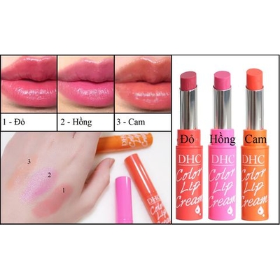 Son Dưỡng Có Màu DHC Color Lip Cream