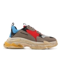 Giày Balenciaga Triple S Grey Red Blue