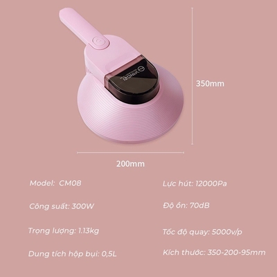 Máy hút bụi giường nệm YANGZI CM80