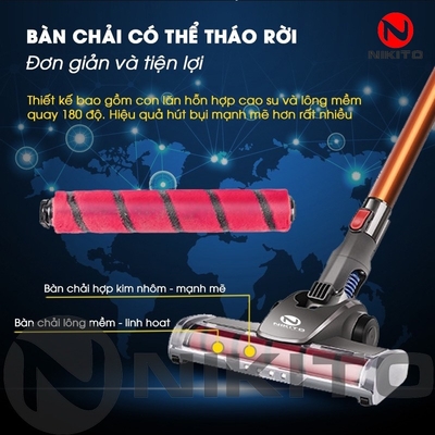 Máy hút bụi gia đình NIKITO VC2100