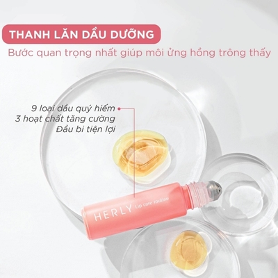 Bộ chu trình dưỡng môi HERLY Lip Care Routine