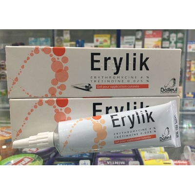 Kem bôi mụn , gel trị mụn Erylik