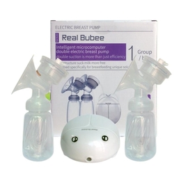 Máy hút sữa điện đôi Real Bubee