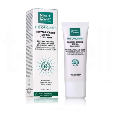 Kem chống nắng MartiDerm Proteos Screen SPF 50+ Fluid Cream