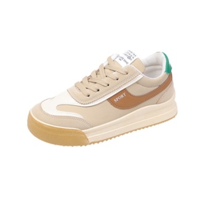 Giày thể thao Canvas đế bằng buộc dây