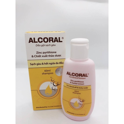 Dầu gội trị gàu Alcoral