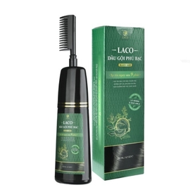 Dầu gội phủ bạc thảo dược Laco Black Hair