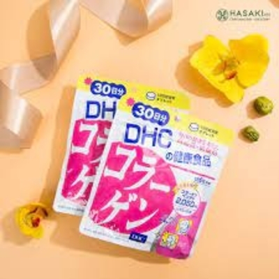 Viên uống làm đẹp da DHC Collagen Nhật Bản