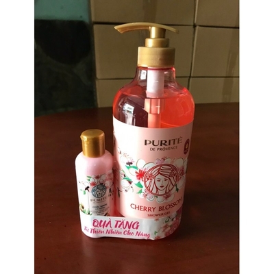 Sữa tắm Purité de Provence hoa hồng