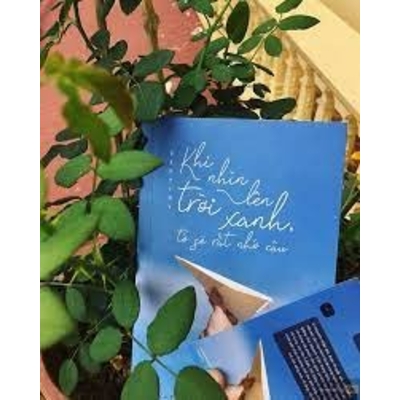 Khi nhìn lên trời xanh, tớ sẽ rất nhớ cậu