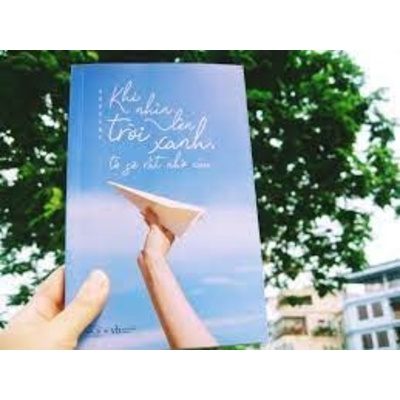 Khi nhìn lên trời xanh, tớ sẽ rất nhớ cậu