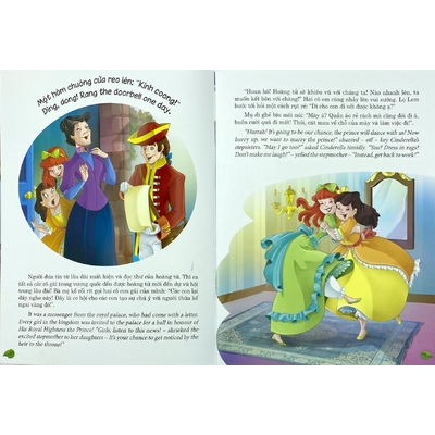 Truyện tranh song ngữ - Cô bé Lọ Lem Cinderella
