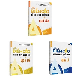 Mua Combo luyện thi đại học điểm cao khối C - Văn Sử Địa