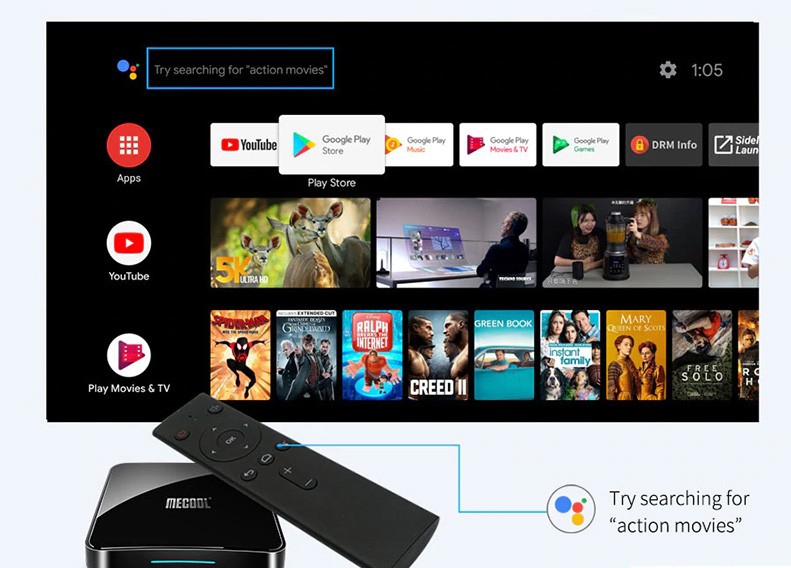 Android Tivi Box Mecool KM3