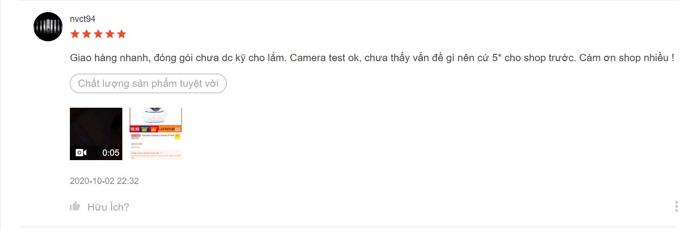 Camera WIFI 2 Ăng-ten Ngầm V380