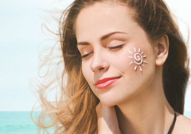 sử dụng kem chống nắng để làm trắng da