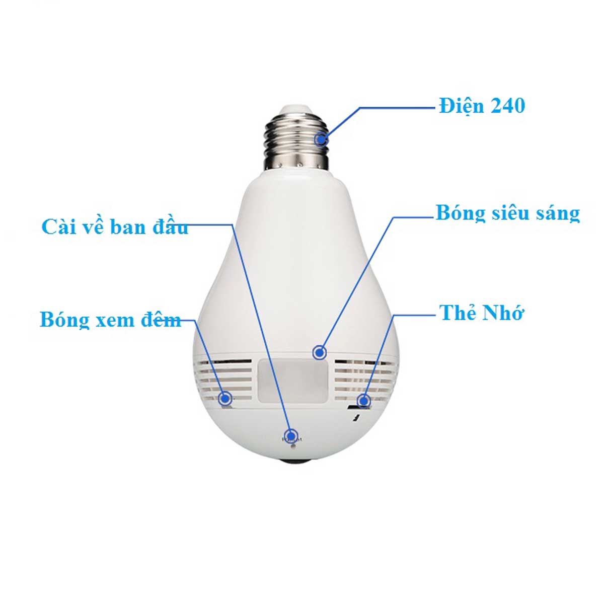 Camera Giám Sát Bóng Đèn ICSee