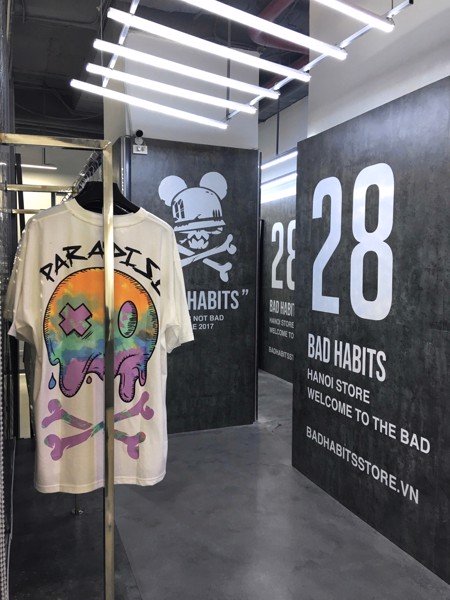 Bad habits local brand