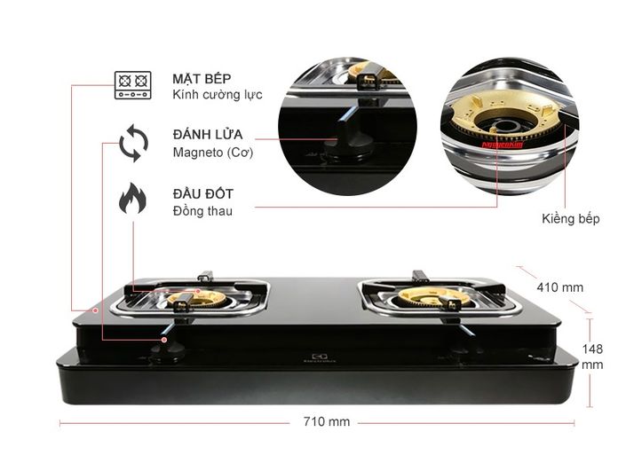 bếp gas electronux etg729gktr