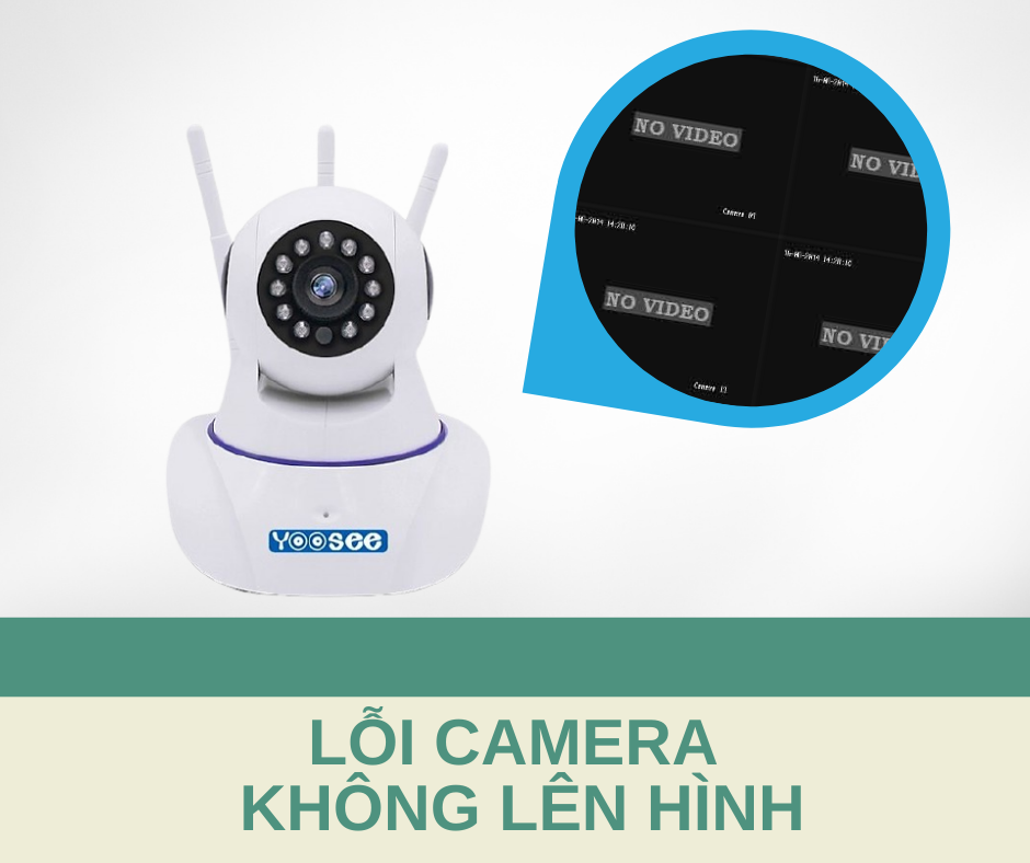 Top 7 lỗi thường gặp của camera yoosee
