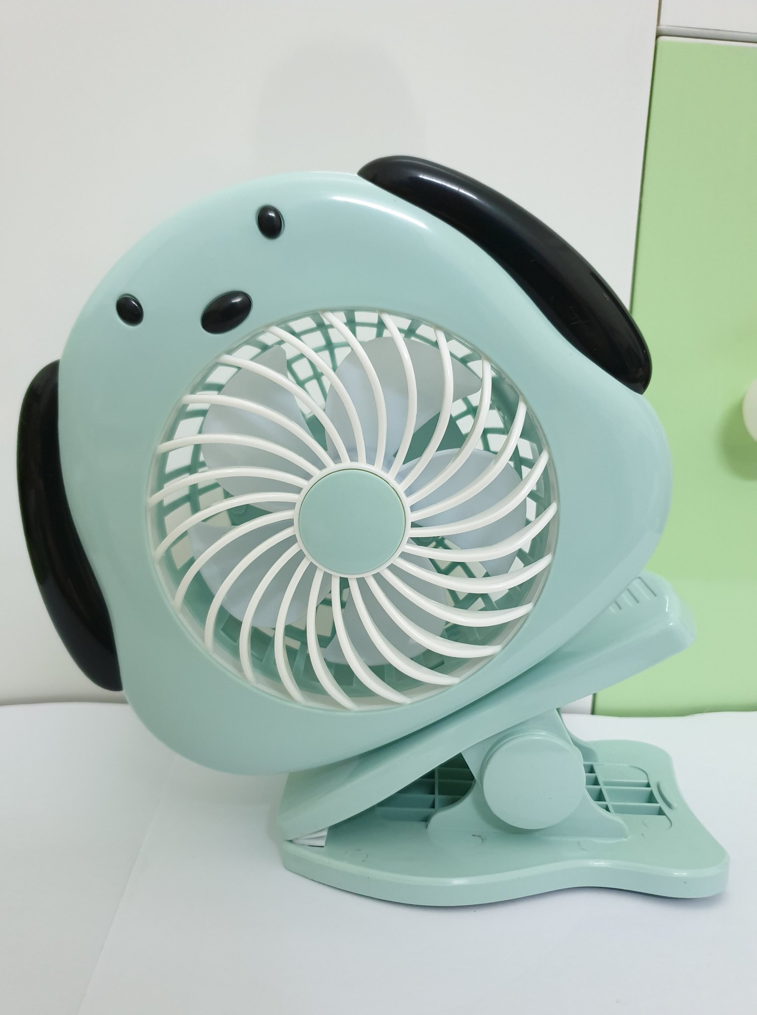 quạt mini cầm tay sạc điện hình thú